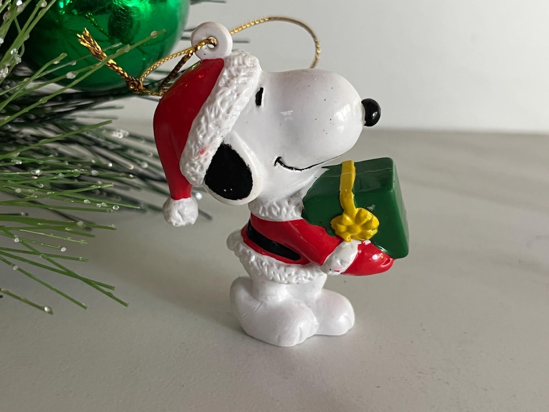 Snoopy Vintage Whitman’s Candy Souvenir Christmas Ornament. Charlie ...