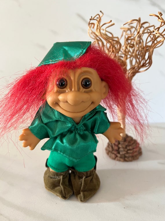 Troll Vintage Robin Hood of Sherwood Forest Troll Doll. Russ