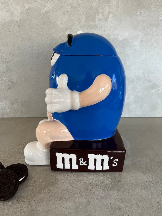 Collectible Vintage M&M Peanut Decorative Collectors Cookie Jar