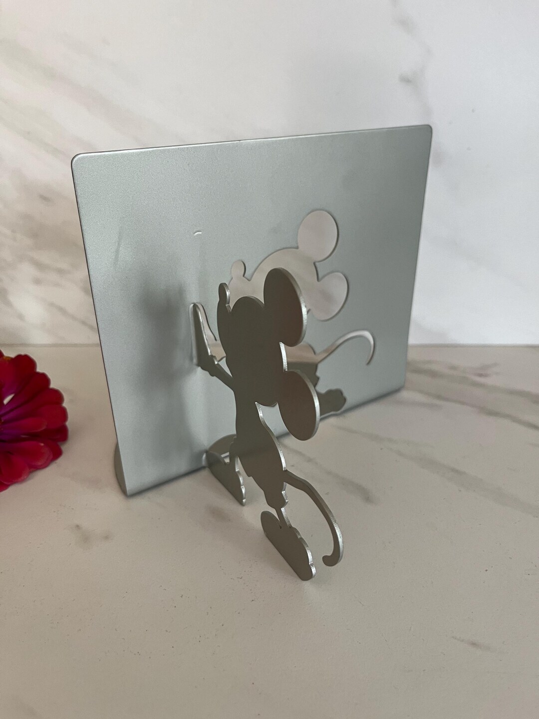 Vintage Mickey Mouse Silhouette Bookend. Made by Zak Designs by Artist ...