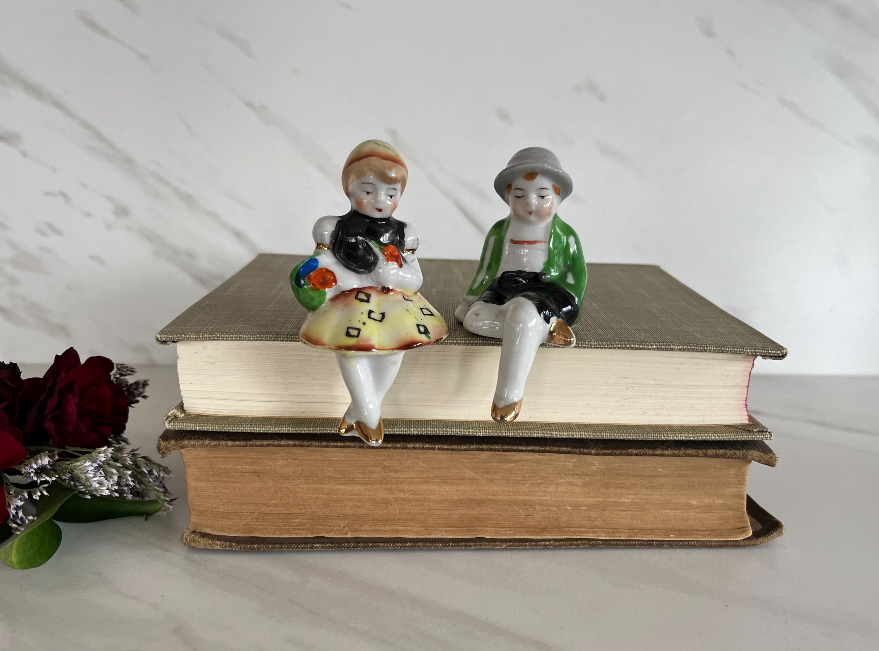Cute Vintage Girl 1940s Figurine - Etsy