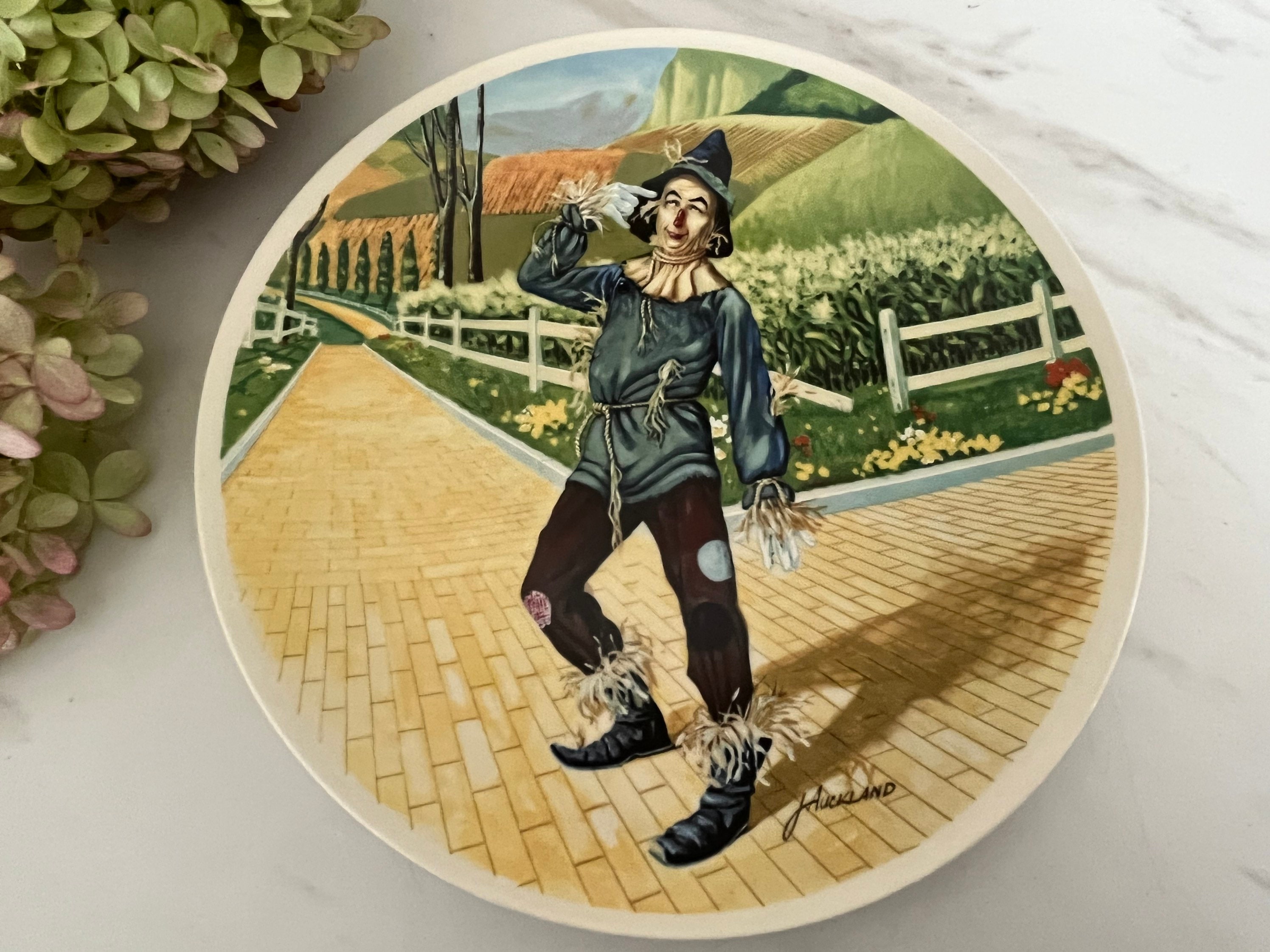 【洋書/希少品/新品】The Food of Italy ザ・フードオブイタリー Wizard of Oz Collection Collectible Plate” If I only had a