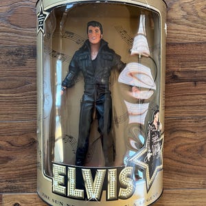 Elvis Presley 68’ Special Elvis Doll. Original Box. Never Opened. Box marked Elvis Presley 1993 Hasbro Special Edition.
