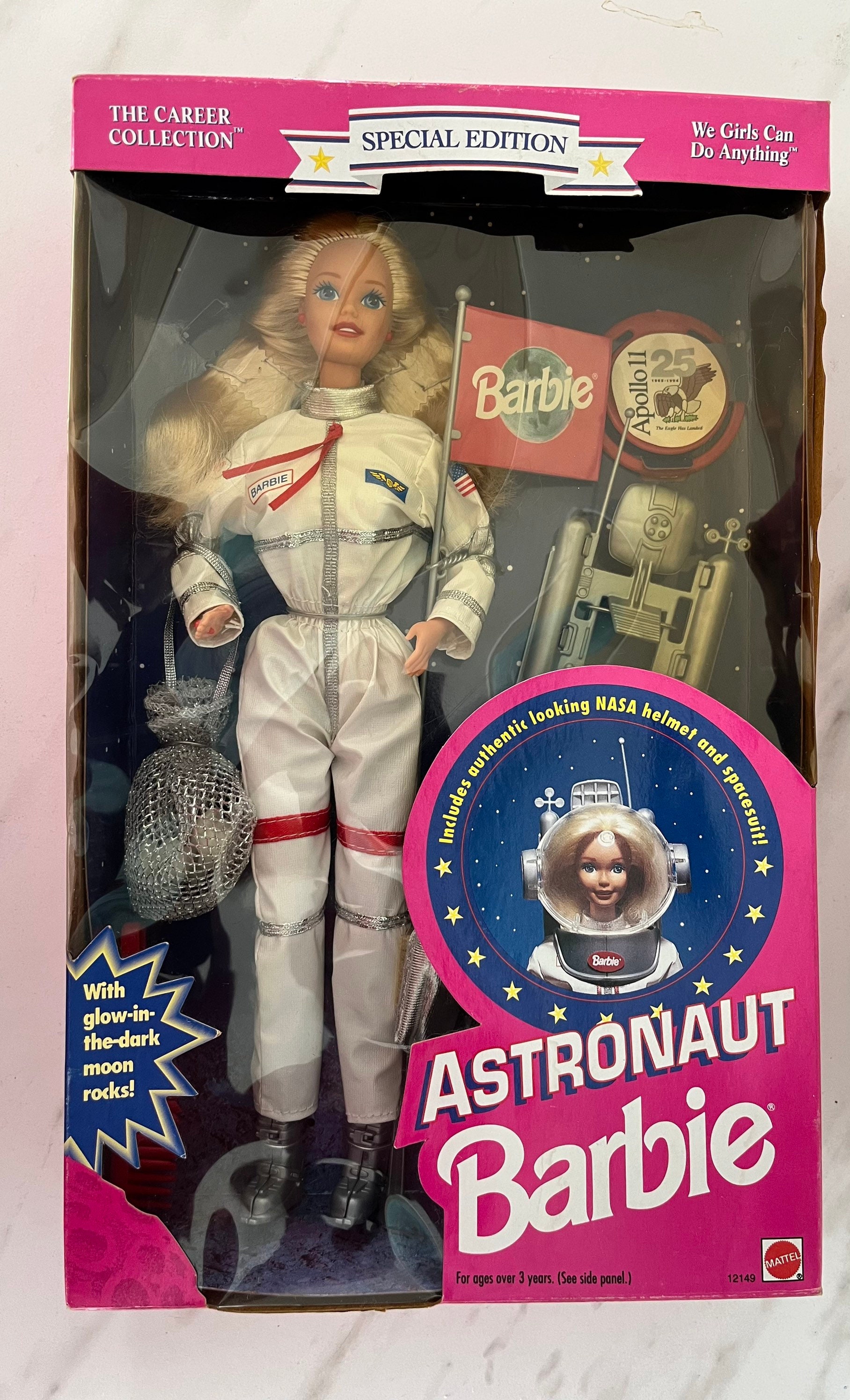 Barbie Vintage Astronaut Barbie. Original Box. Special Edition - Etsy