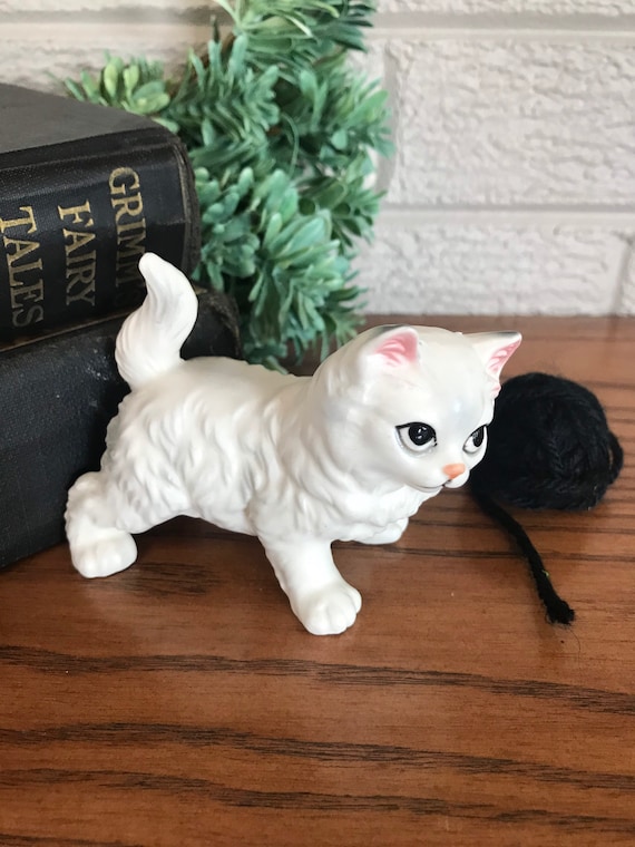 Cat figurine made in japan sale