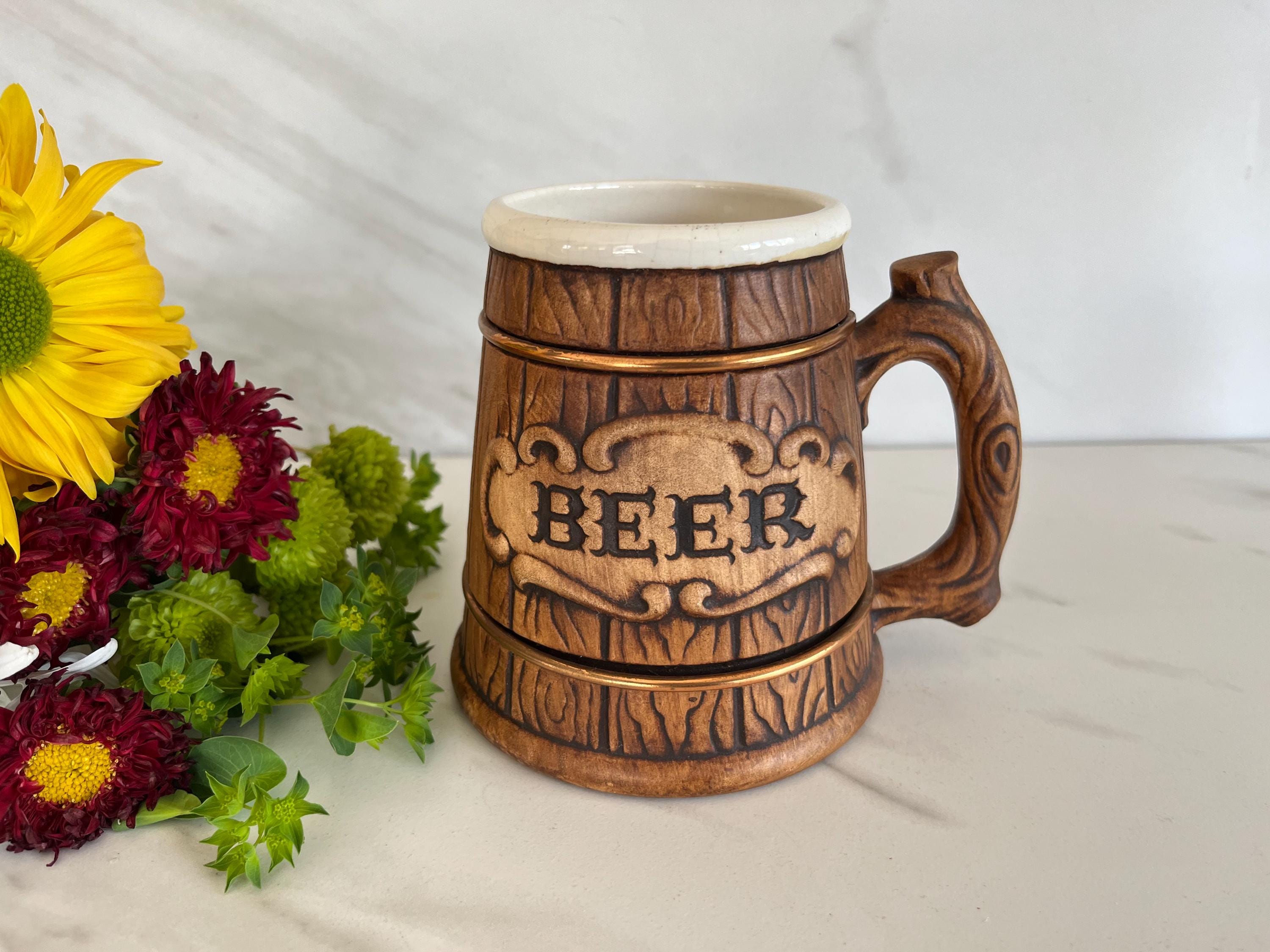 ビンテージ　オールド　レア　ビールマグ 1957年製 Beer 1957 - Etsy