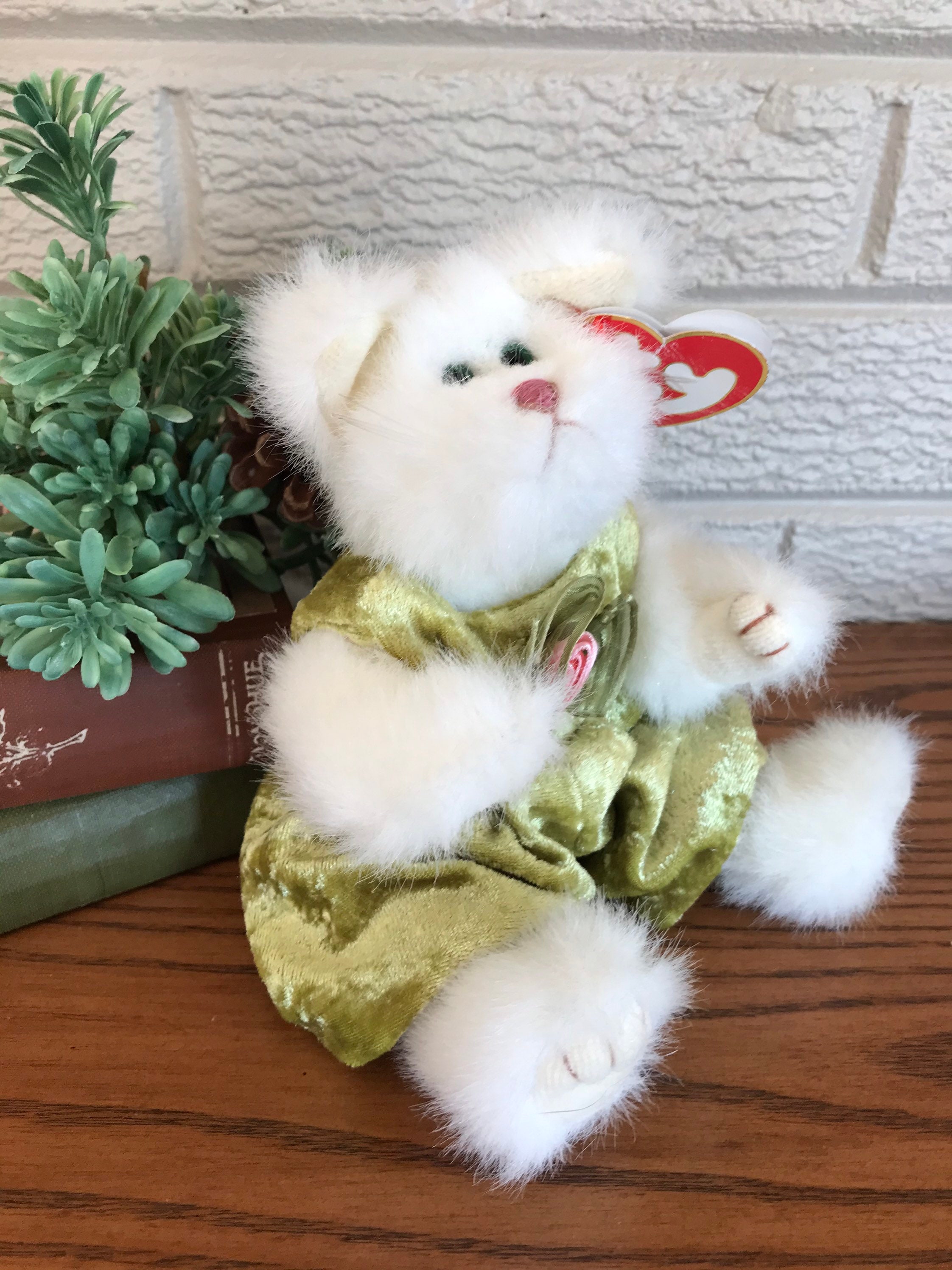 Ty Toy Co. Cat Jointed. Attic Treasures Collection With Tag. Name