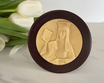 MCM St. Anne Plastic Plaque. St. Anne .