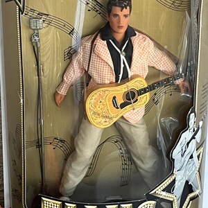 Elvis Presley Teen Idol Elvis Doll. Original Box. Never Opened. Box marked Elvis Presley 1993 Hasbro Special Edition.