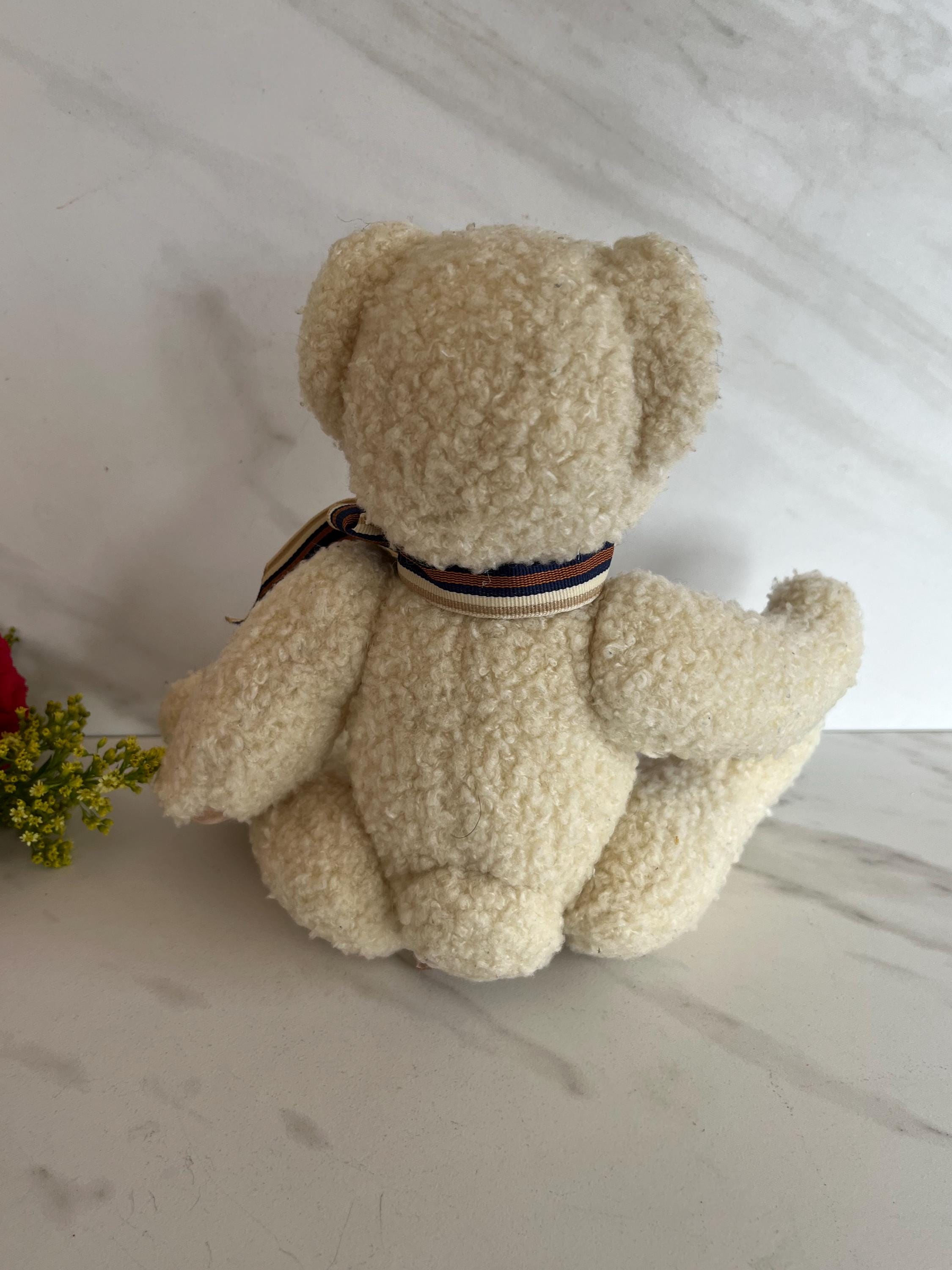 Ted D. Bear Department 56 Collectible Teddy Bear Vintage Jointed