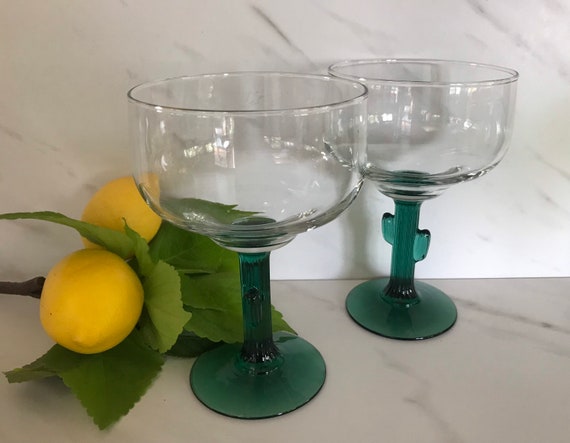 Set of Four Fitzgerald Large Wine Glasses - Lime