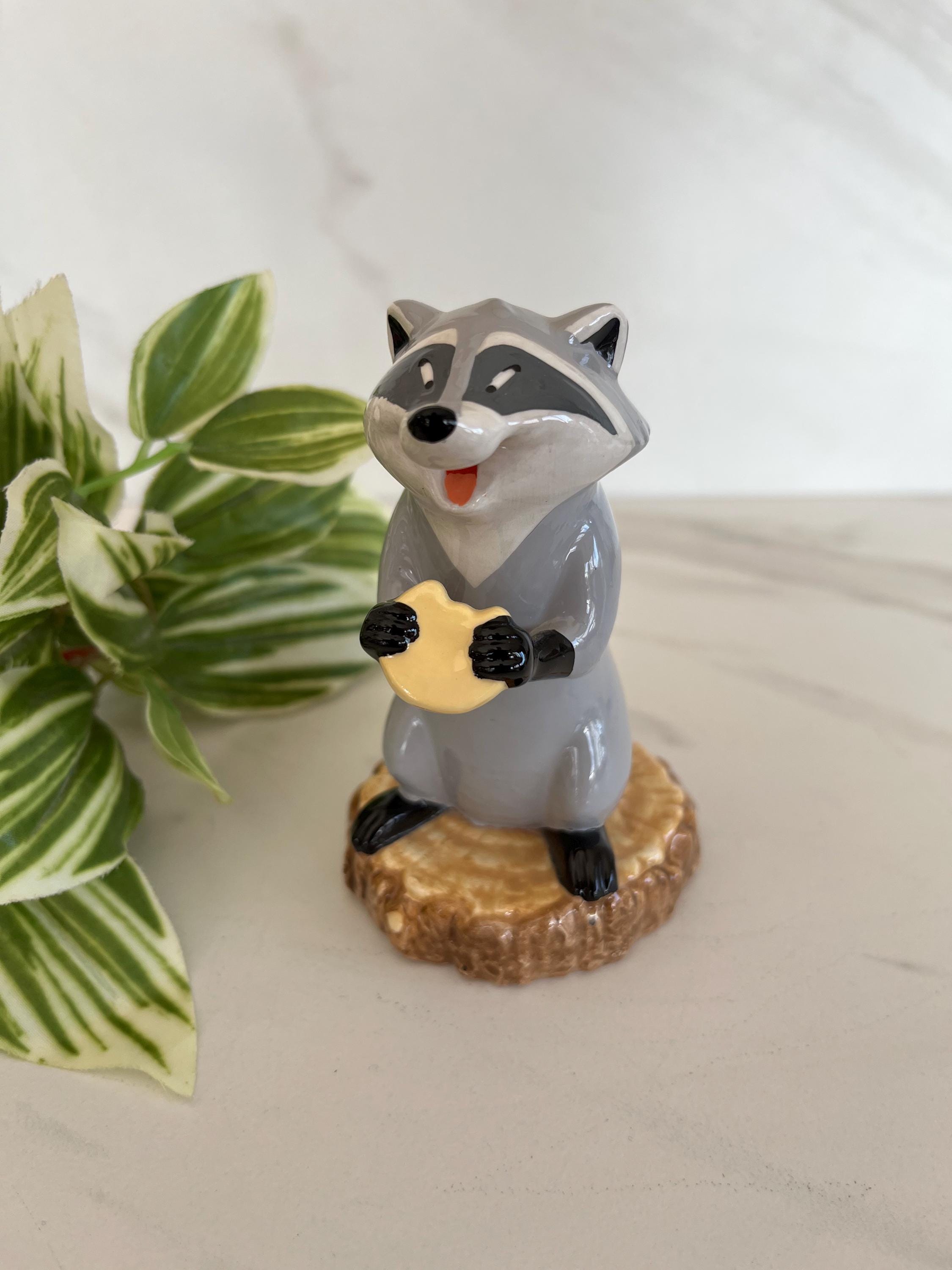 Walt Disney World Parks Pocahontas Meeko the Racoon Porcelain
