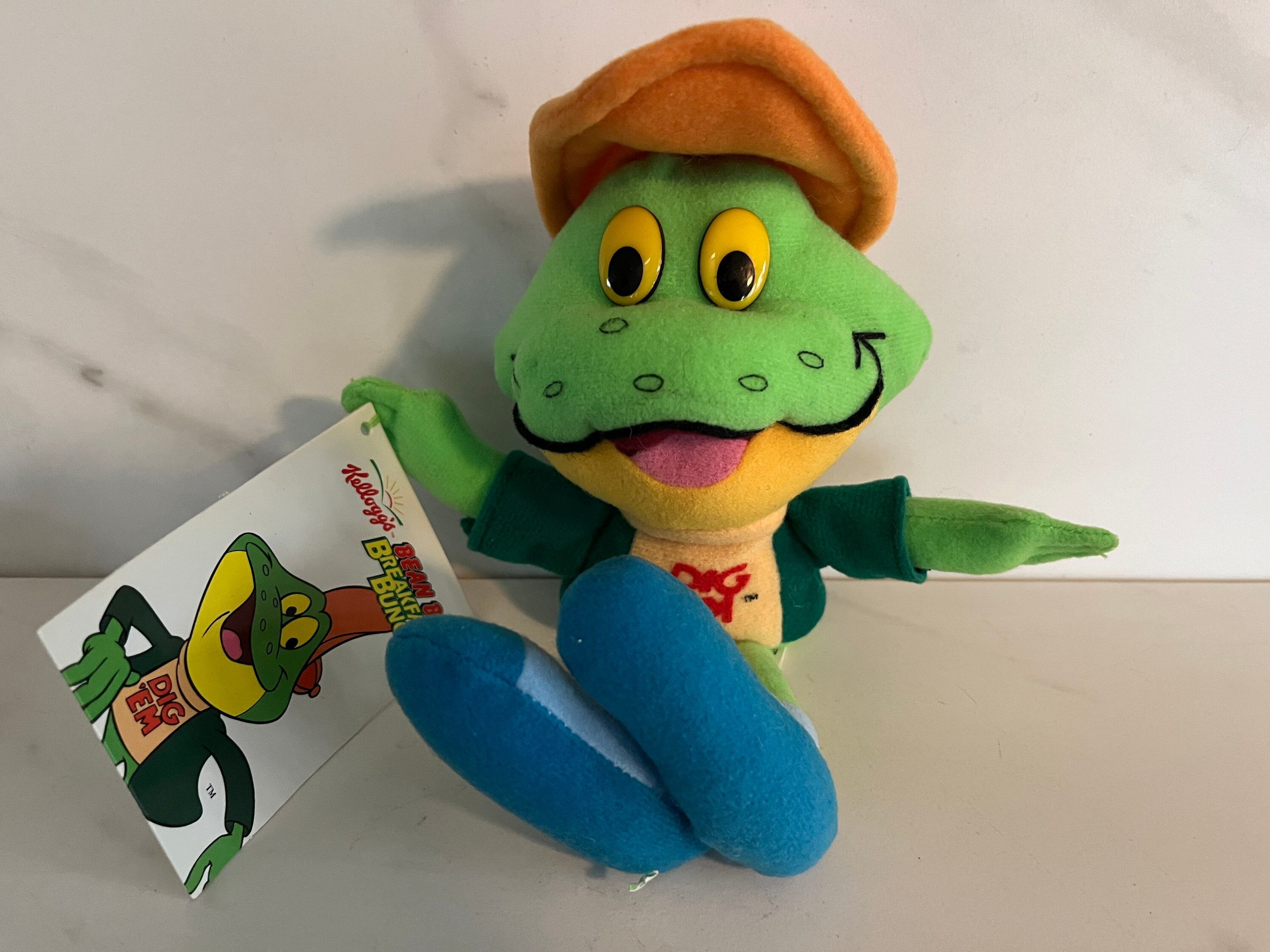 Kelloggs Vintage Breakfast Bunch Beanbag With Original Tag