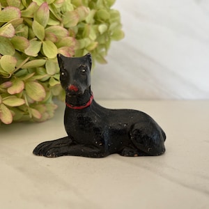 Vintage Composition Grey Hound, Terrier Figurine. 1940’s 5.0 (4.6k)