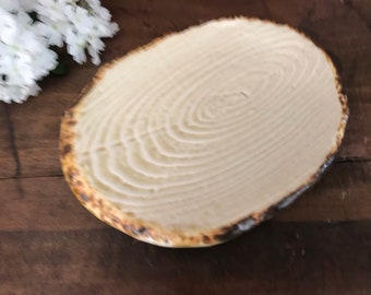 Vintage Ceramic Wood Look Soap Dish. 1980’s