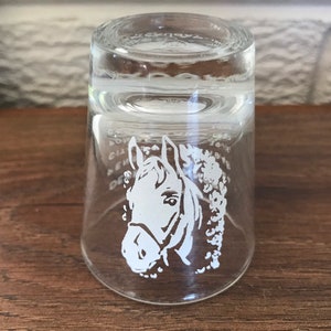 Kentucky Derby 1964 Shot Glass. 1944 Pensive...1948 Citation...1949 Ponder...1953 Dark Star...1955 Swaps and 1963 Chateaugay. Anchor Hocking