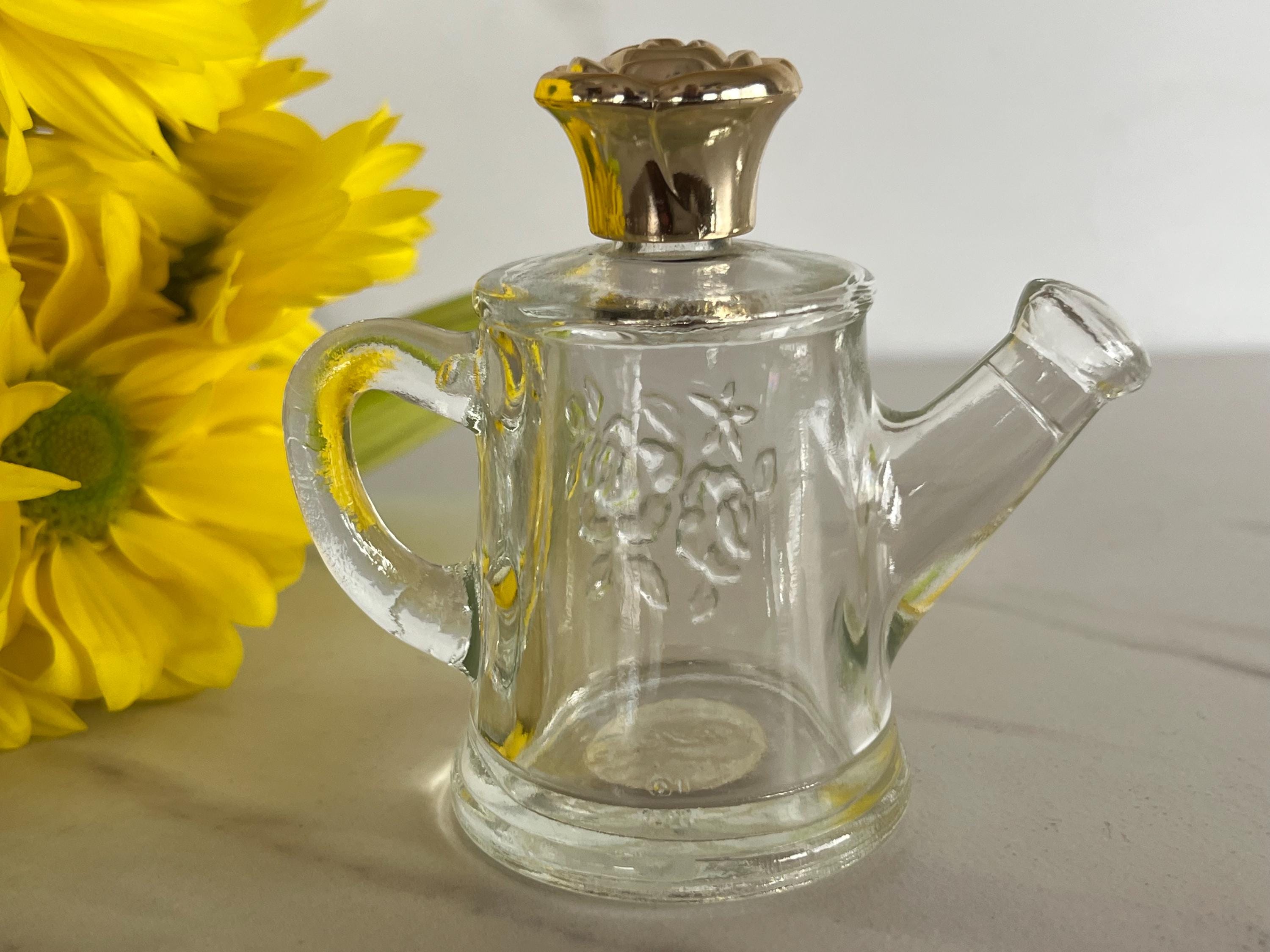Avon “field Flowers” Shaped Sprinkler or Watering Flower Can Clear