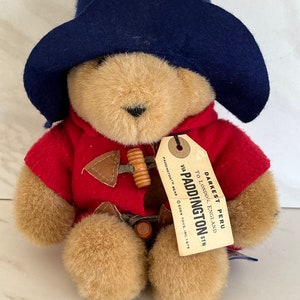Grande Peluche Ours Paddington Bear - Eden Toys - 39x24 Cm
