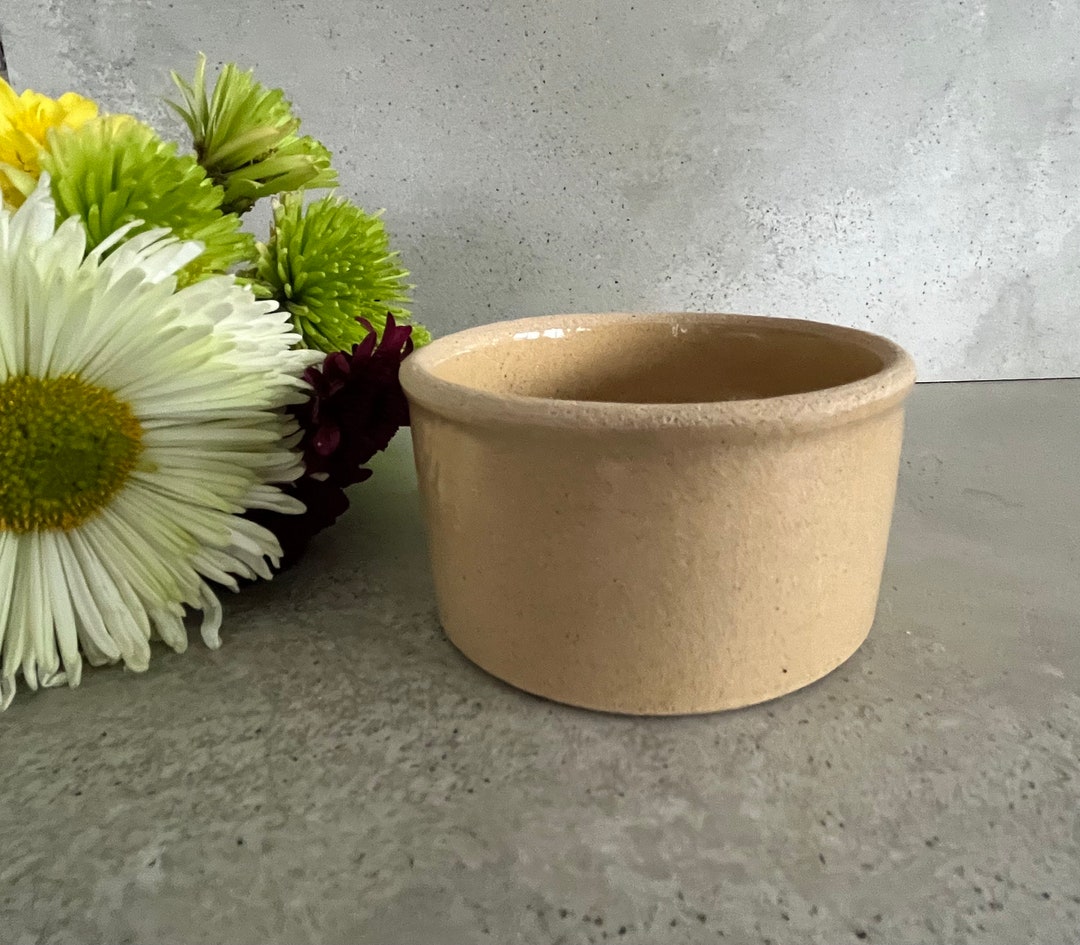Mini Crocks Vintage Stoneware Small Mini Crock Ransbottom Robinson Pottery Co. R R ...