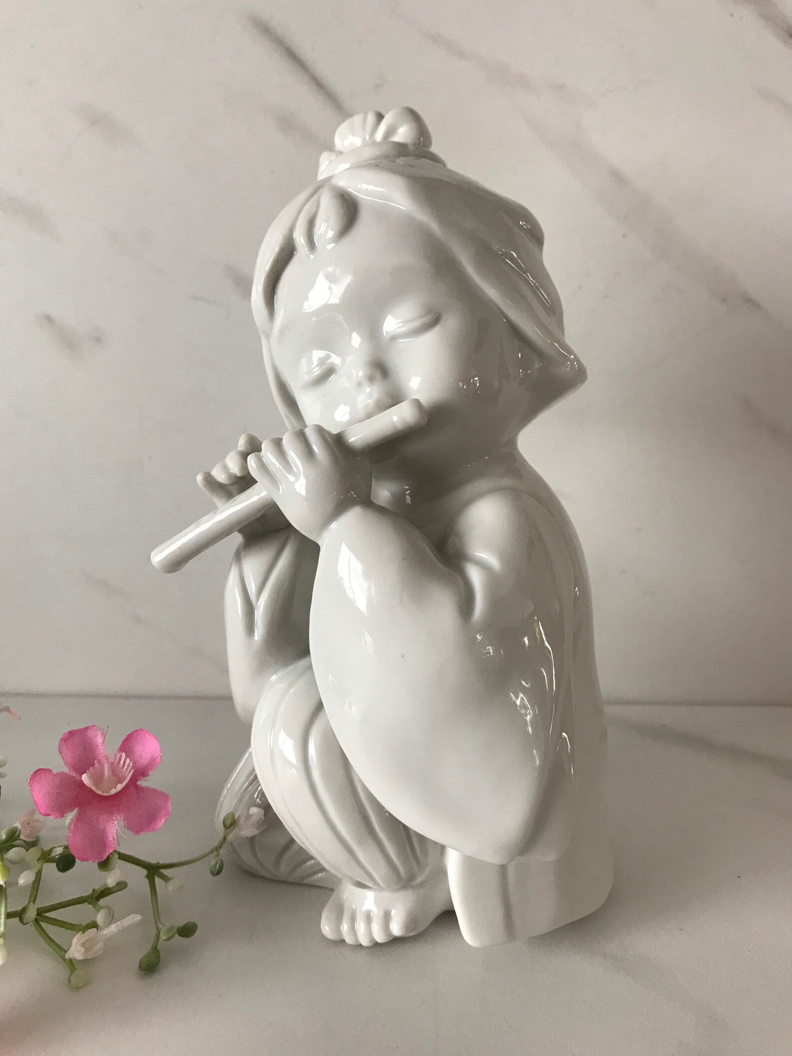 Vintage Toyo Japan Porcelain Japanese Figurine. Girl Figure Etsy