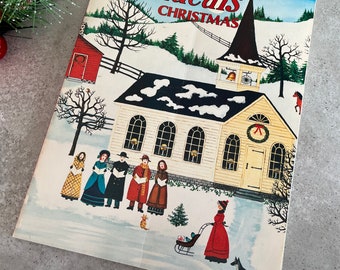 Christmas Ideals Book November 1985 Volume 42 #8 Stories, Songs, Recipes, Crafts and more. Ideals Vintage Magazine.