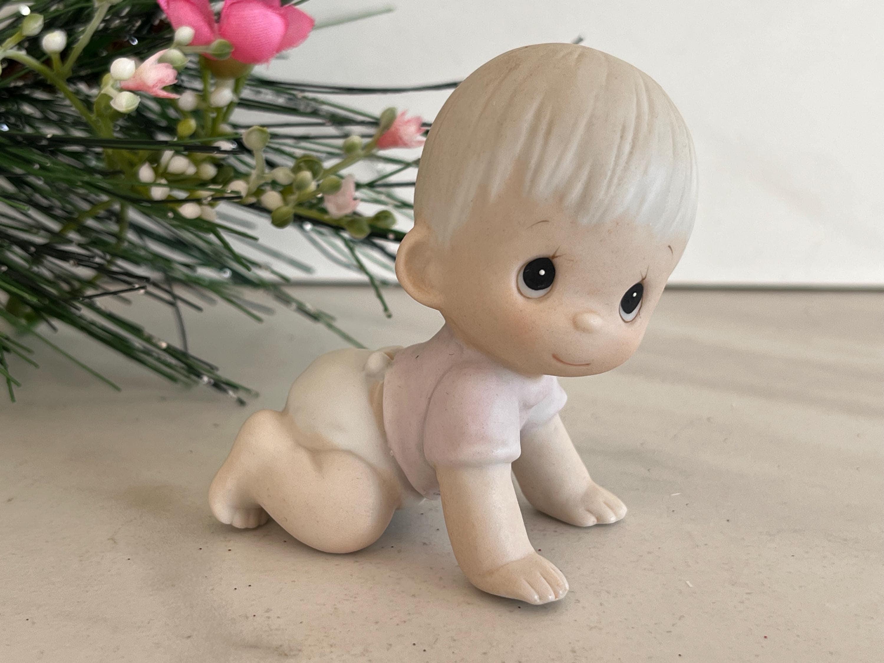 Jonathan レアパブミラー Precious Moments JONATHANu0026DAVID &