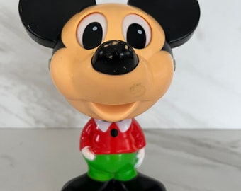 Vintage Mickey Mouse Chatter Chum. Marked on Back Mattel Inc. 1976 Hong Kong.