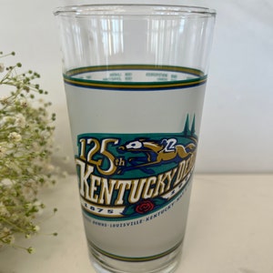 Kentucky Derby Official Mint Julep Souvenir Glass 1999 #125