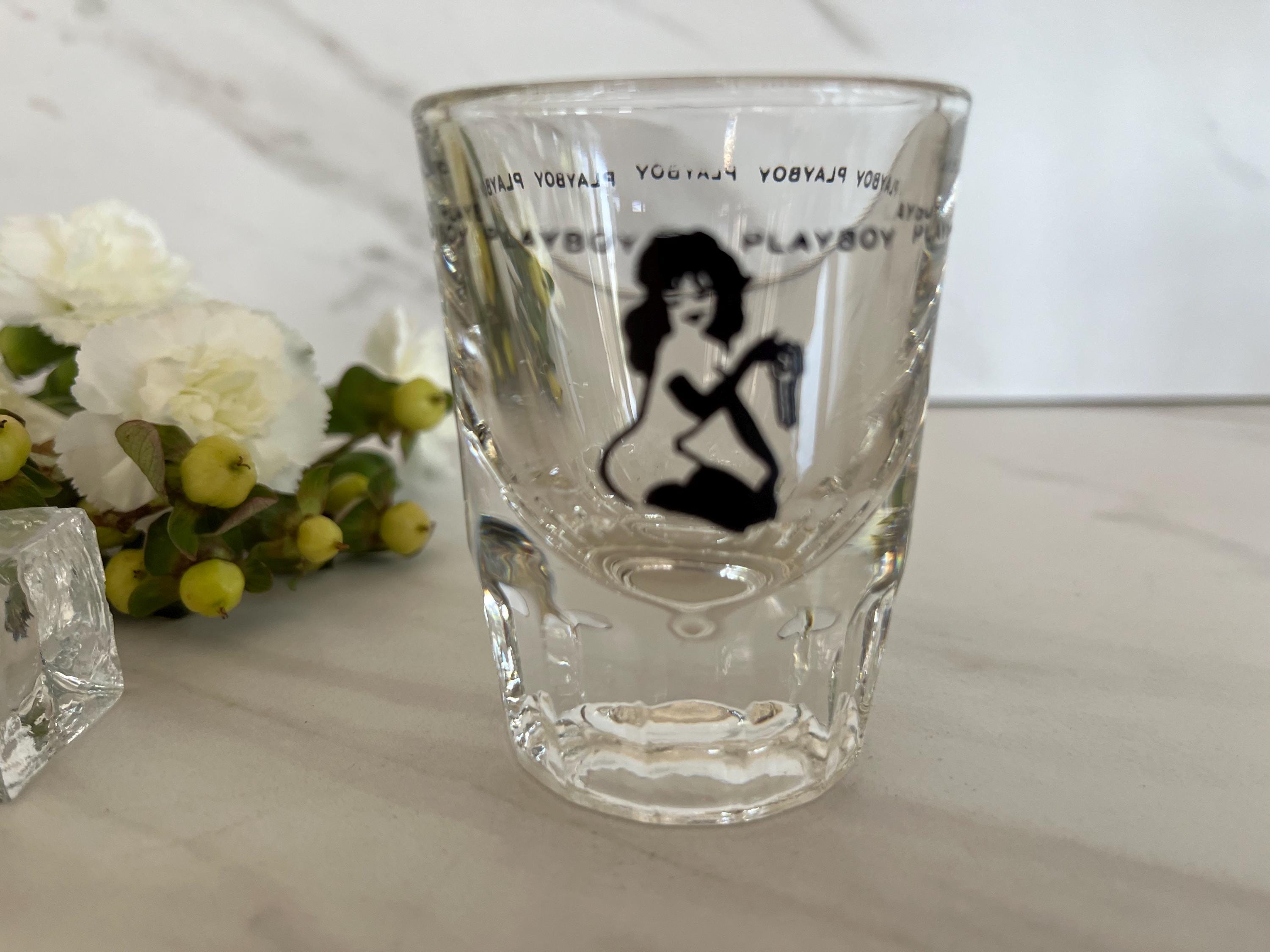 Playboy Drinking Glass Set - Etsy