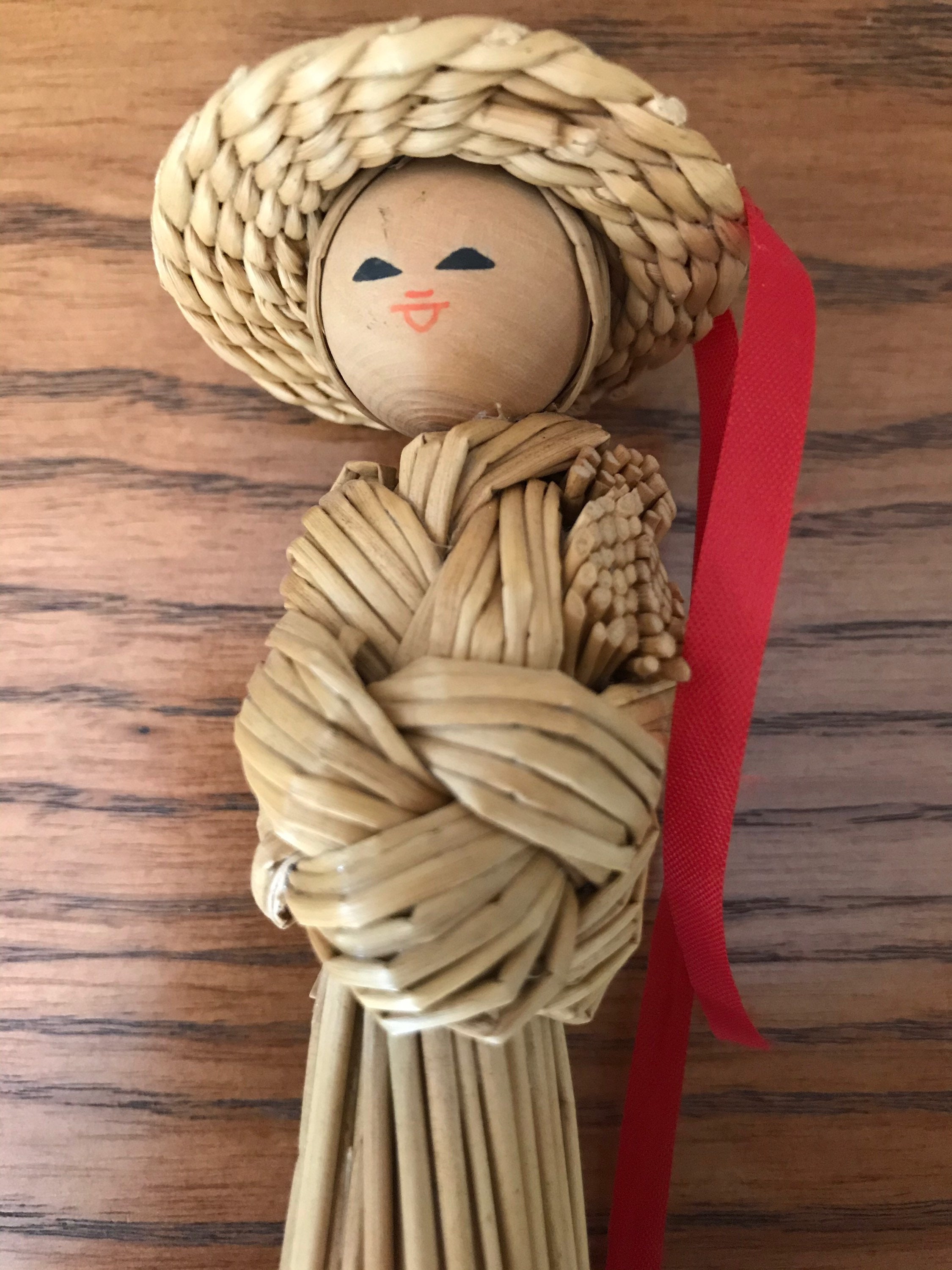 Straw Vintage Dolls Set of 3 1970s Made in Japan Etsy