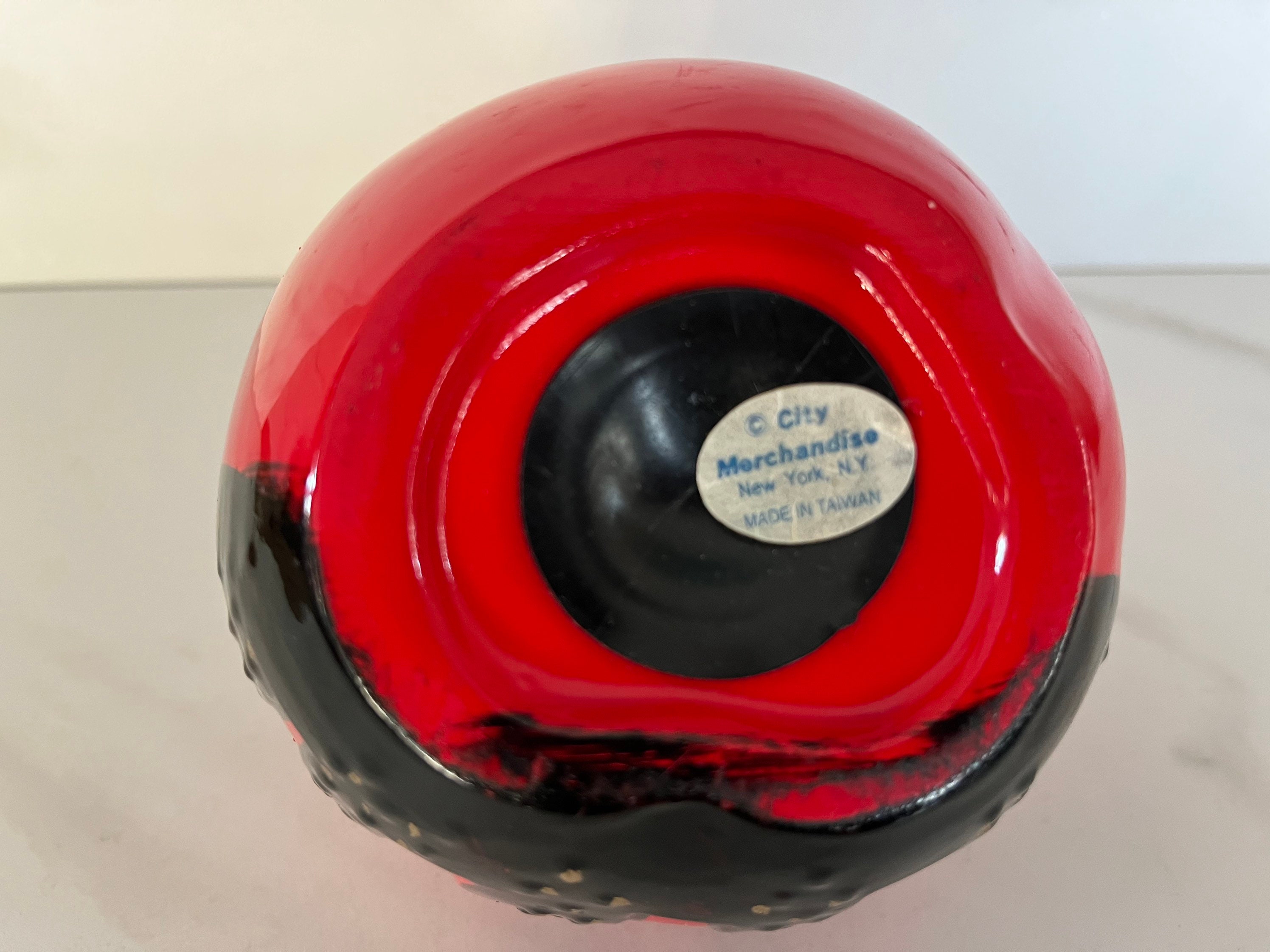 Big Apple Vintage Ceramic New York City Apple Bank new York Etsy