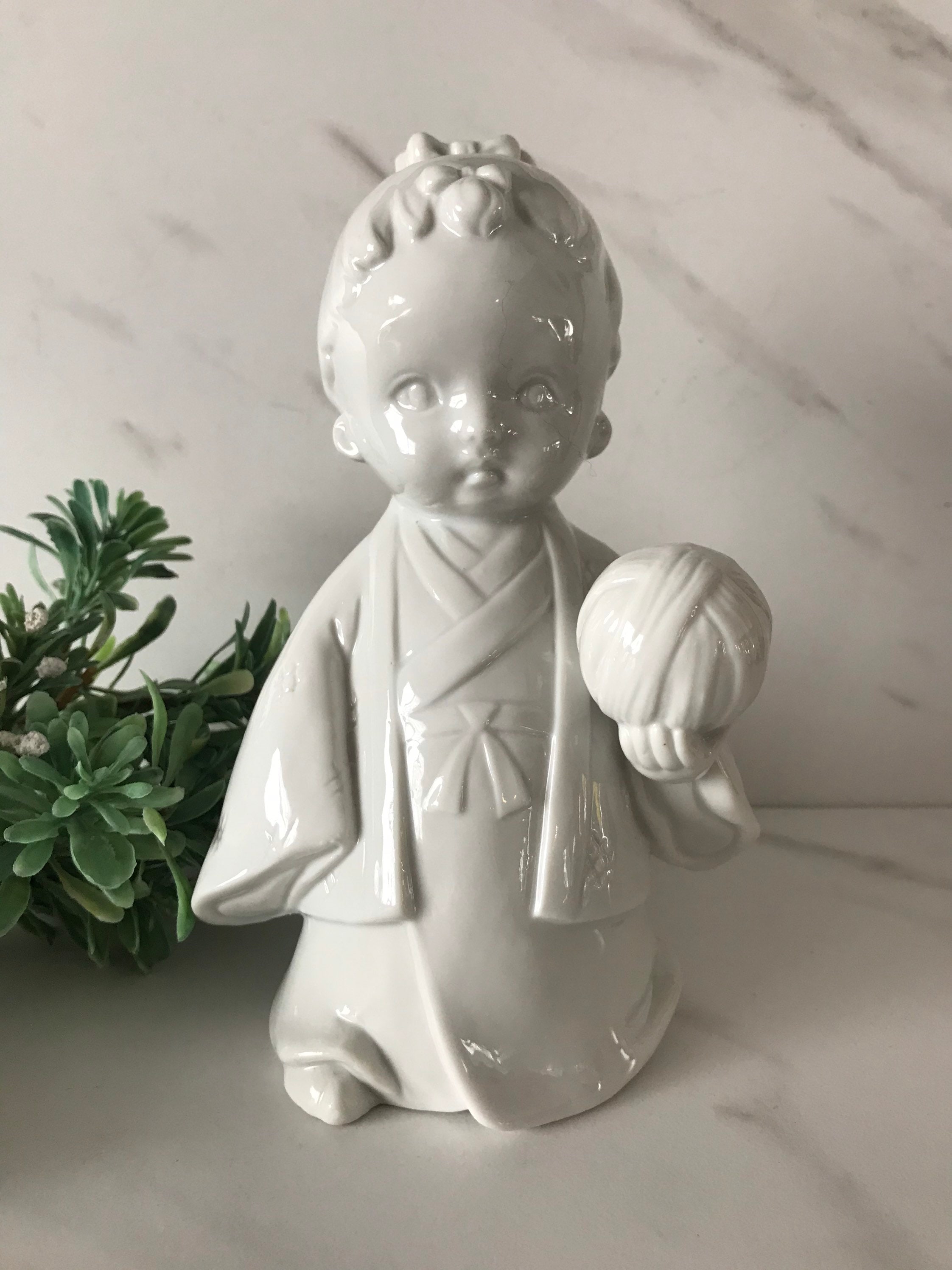 Vintage Toyo Japan Porcelain Japanese Figurine. Figure with Etsy