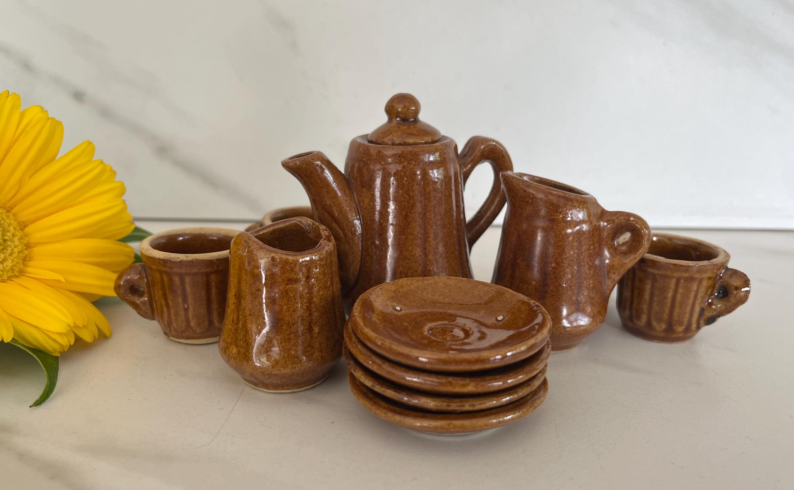 13 Piece China Children Tea Set - Etsy