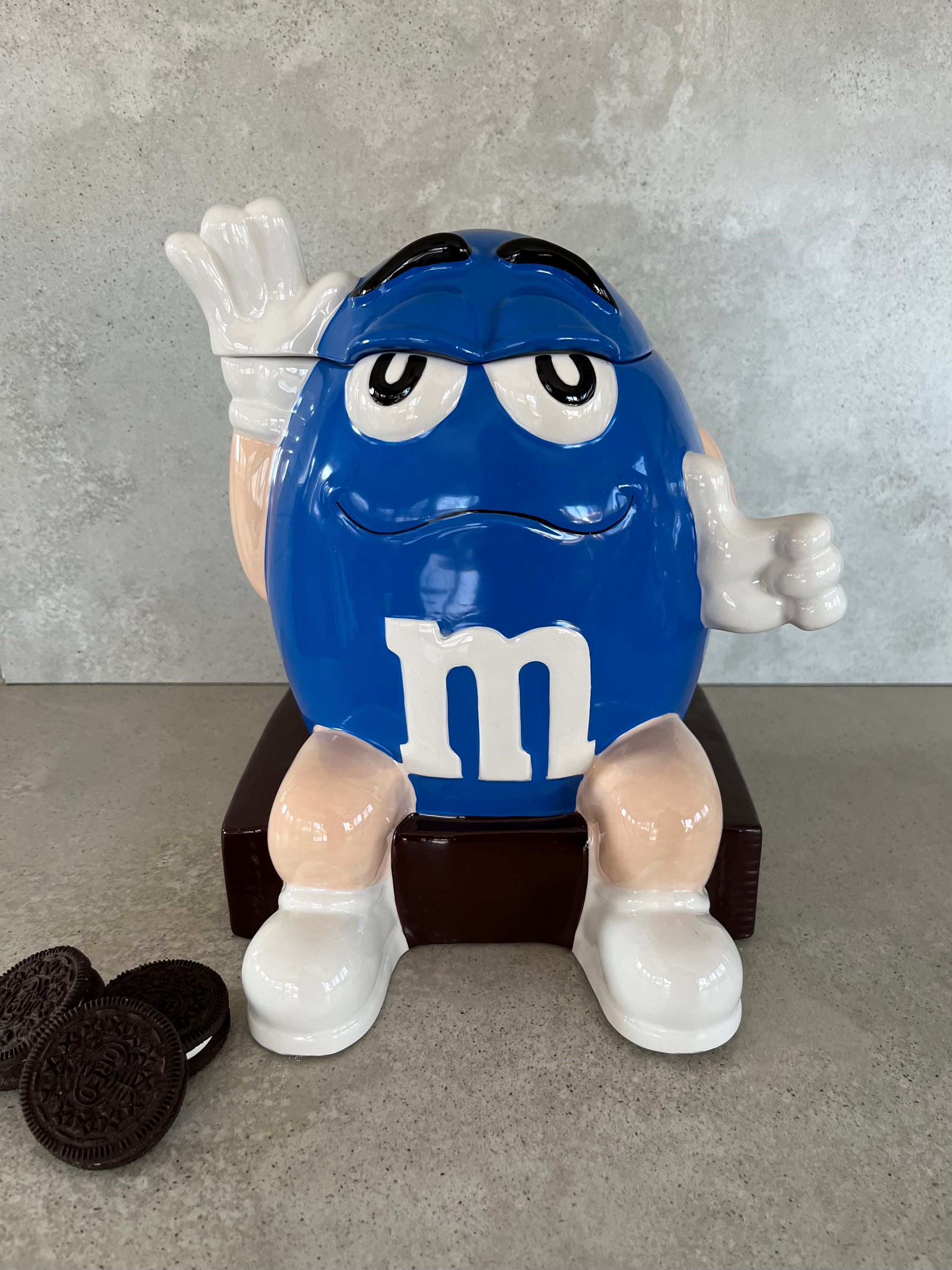 Vintage M M Jar - Etsy