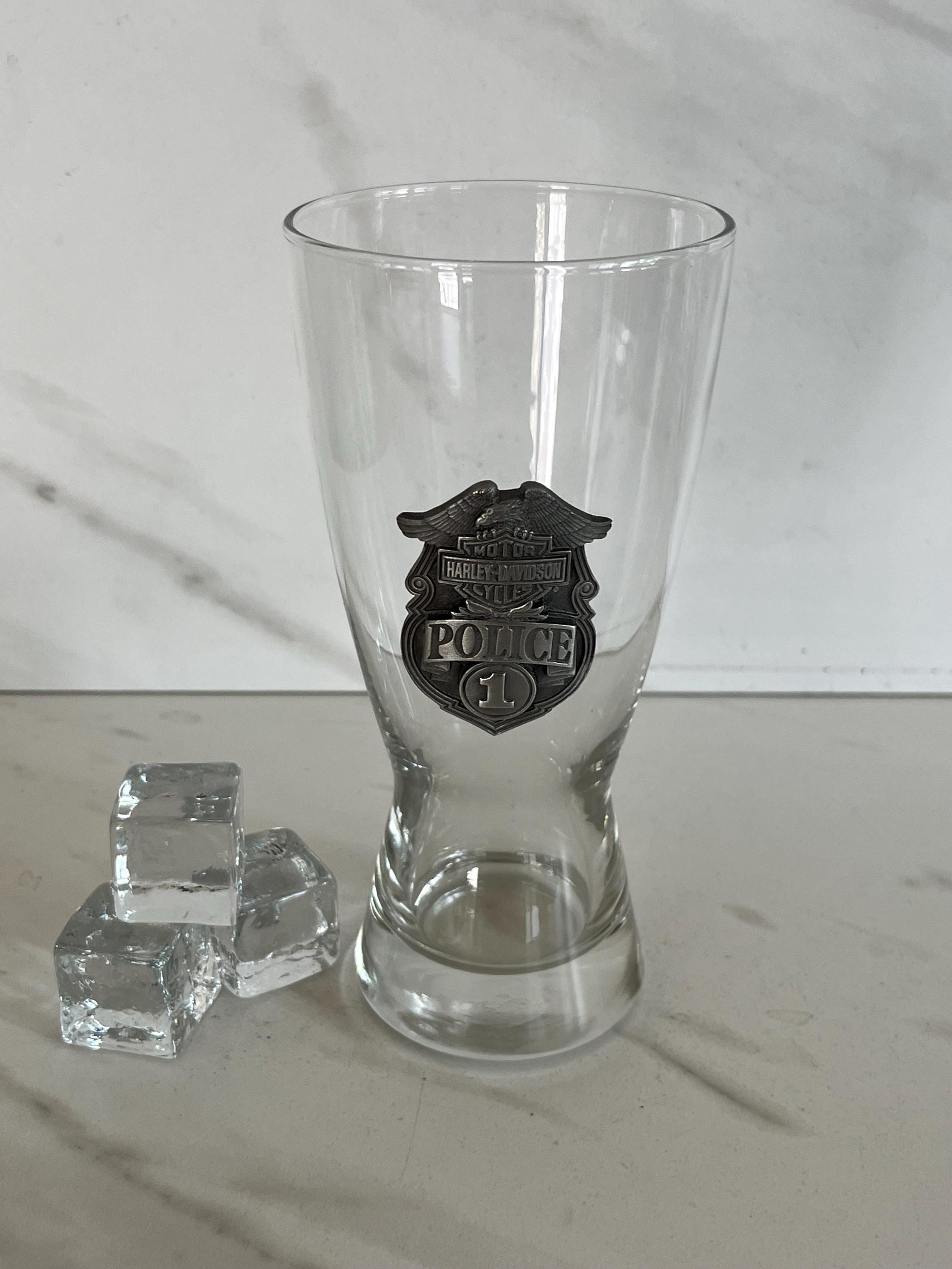 Harley Davidson Beer Glass - Etsy