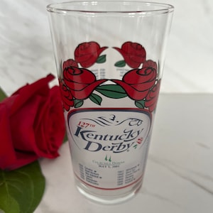 Kentucky Derby Mint Julep Souvenir Glasses 2001 Derby #127 ChurchHill Downs. Libbey Glass