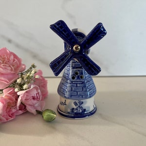 Delfts Blauw Style Holland Dutch Antique Classic Windmill Design. Really Works. Made in Holland 1950/1960’s* Read Size