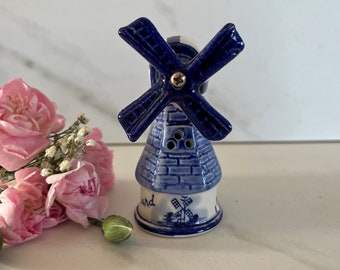 Delfts Blauw Style Holland Dutch Antique Classic Windmill Design. Really Works. Made in Holland 1950/1960’s* Read Size