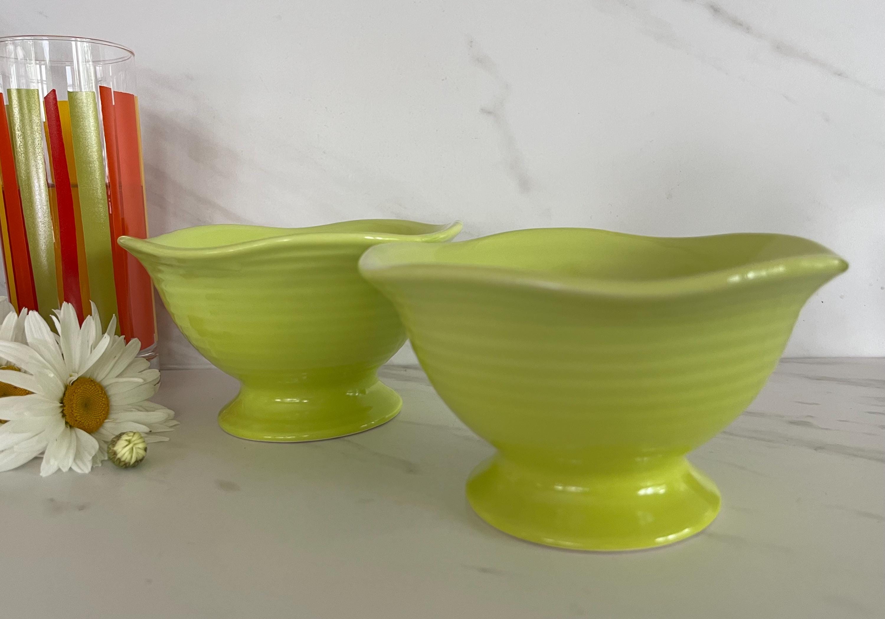 Lime Green Bowls - Etsy