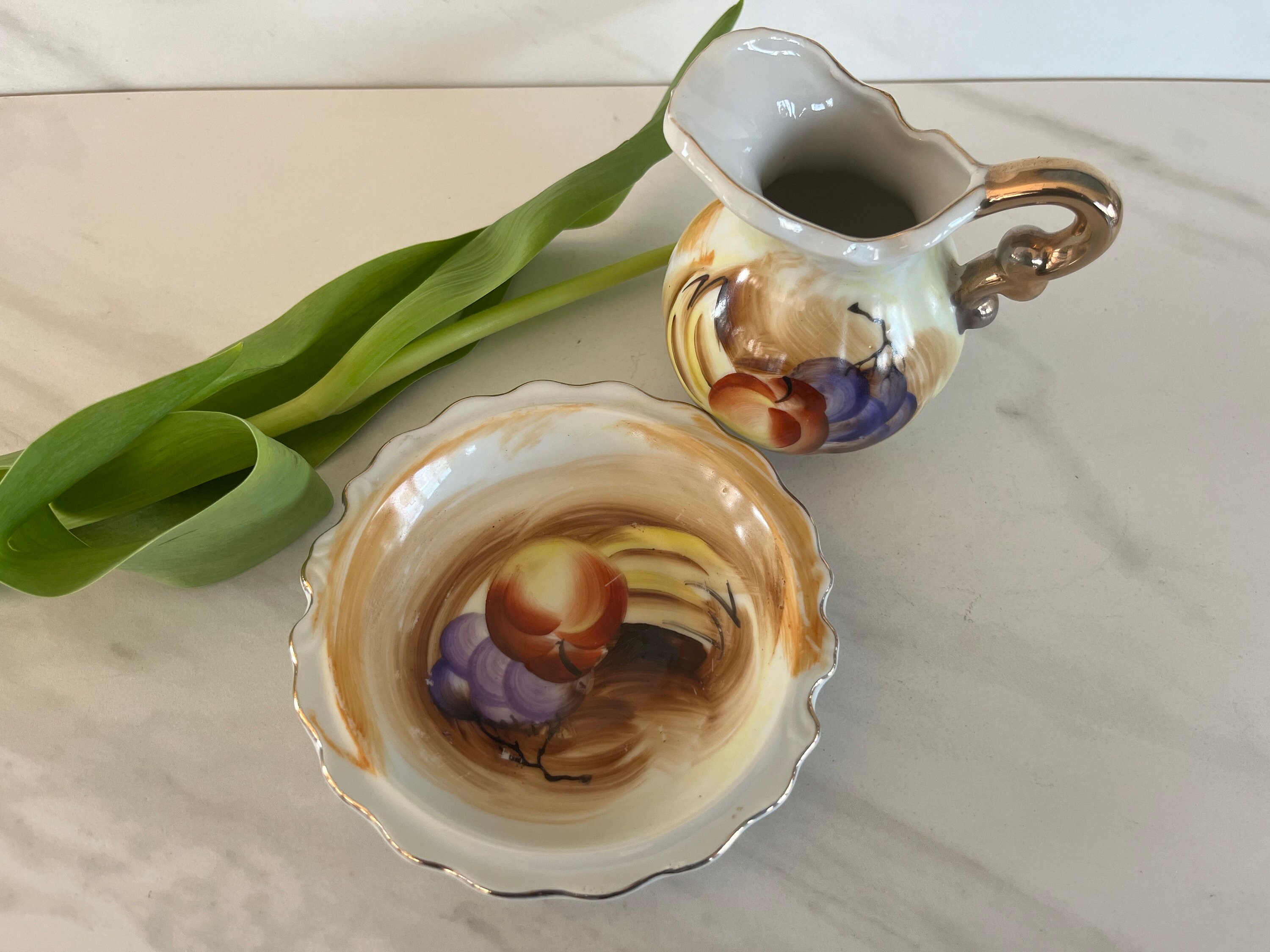 イングランド ビンテージ 1950's Portland Pottery セット イングランド ビンテージ 1950's Portland Pottery セット