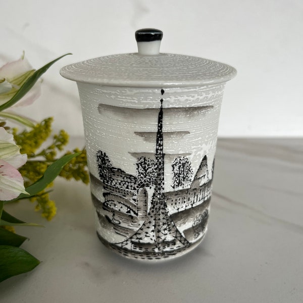 Porcelain Tea Jar Japan Etsy