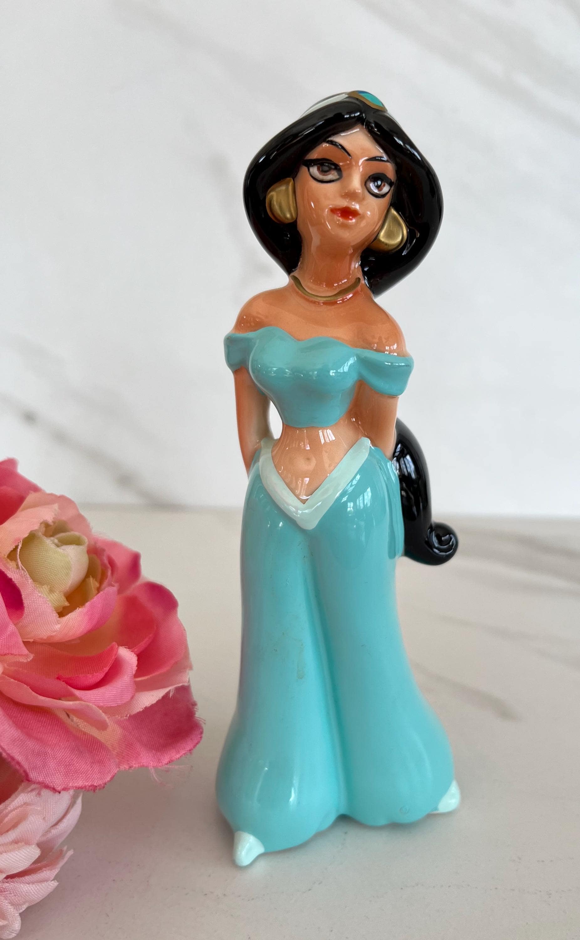 Walt Disney World Parks Aladdin Jasmine Figurine Porcelain Ceramic