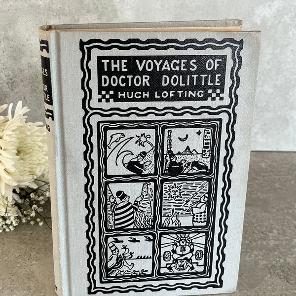 The Voyages of Doctor Dolittle Author Hugh Lofting Published 1950 JB Lippincott  Company. Philadelphia & New York
