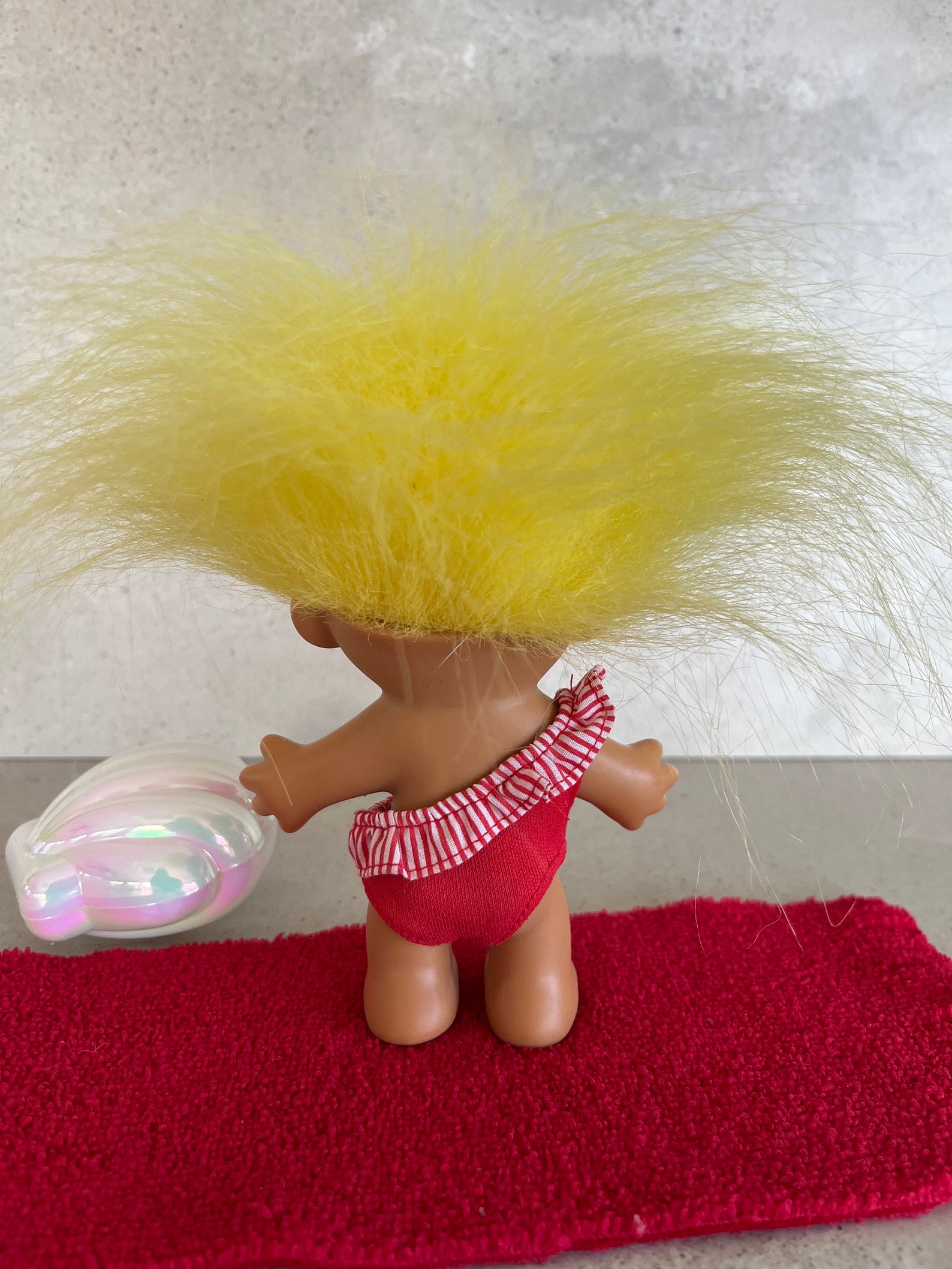 Poupée Troll Mariée Russ Berrie 1990