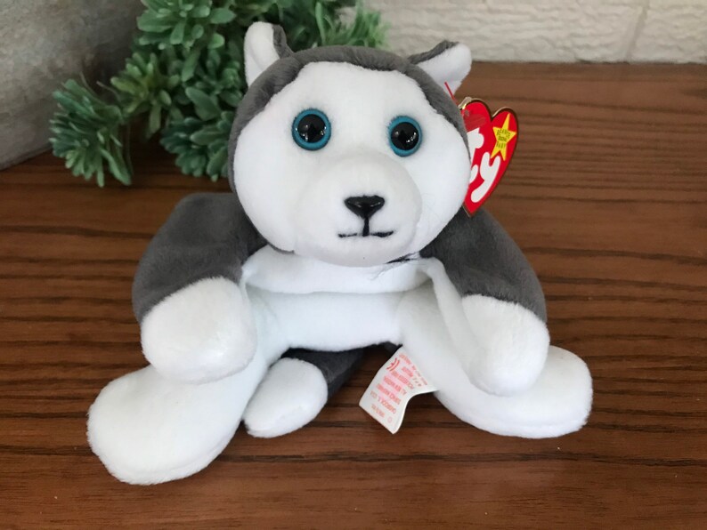Oakbrook Nanook the Alaskan Husky Toy Beanie Baby Birthday November 21 1996 Ty Inc Illinois.