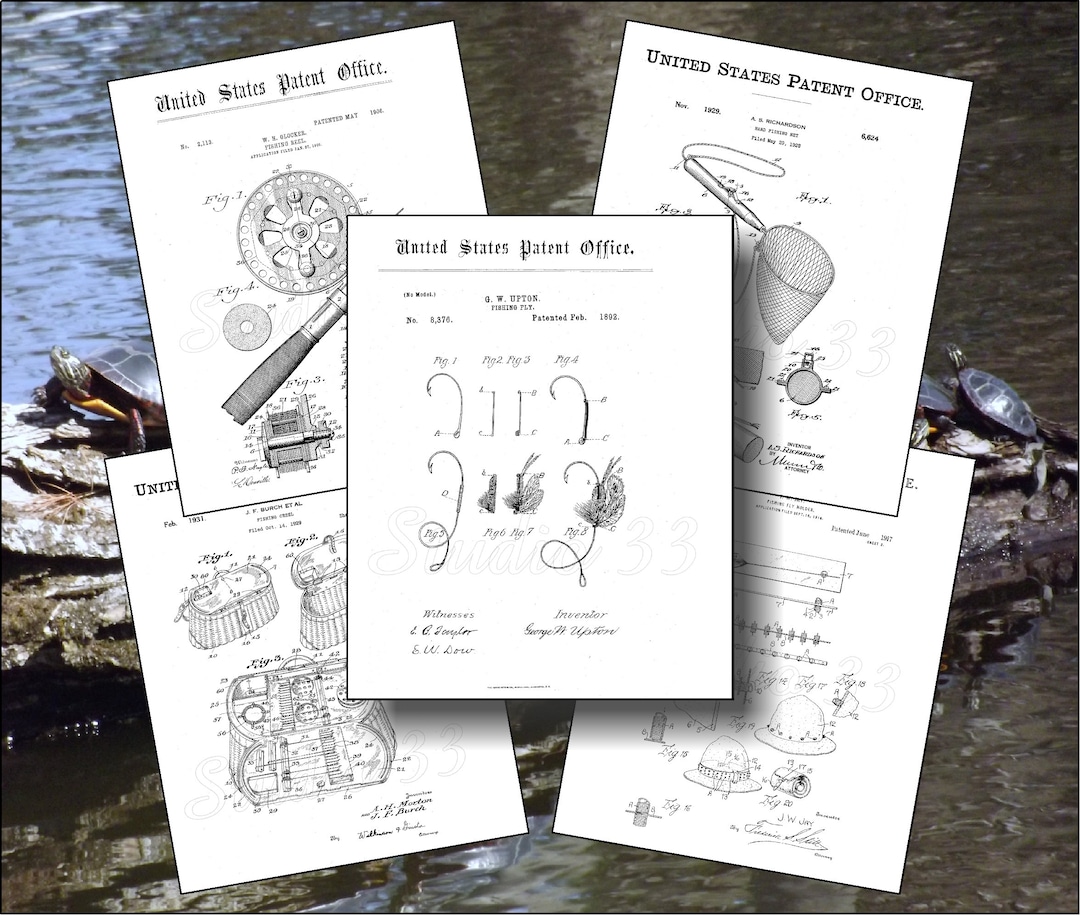 Fly Fishing Patents 5 Original Fly Fishing Patents Submitted and ...