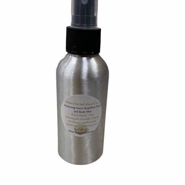 Repellente idratante per insetti viso e nebbia corporea - 120 ML