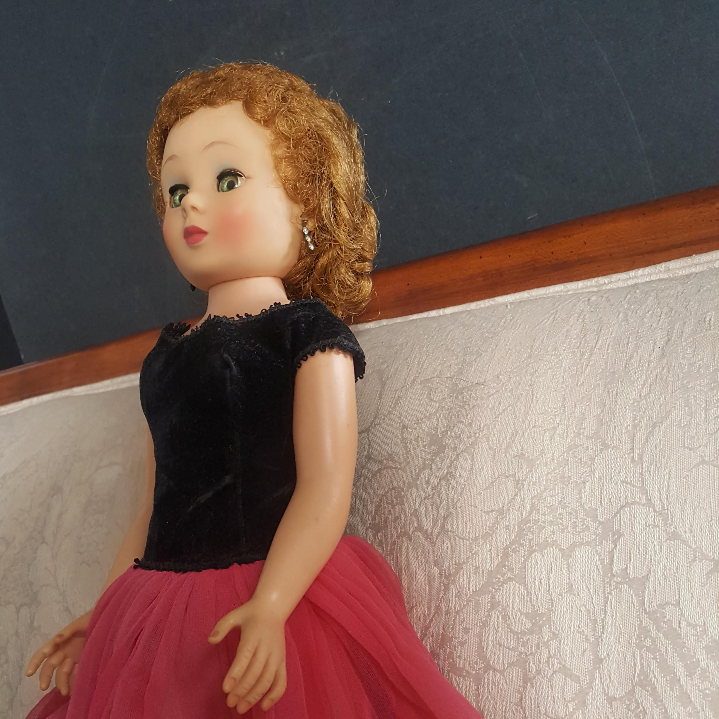 American Character Toni Doll Sophisticate Fashion 50's American Beauty Gown Vintage toys dolls clothes Sweet Sue 20"