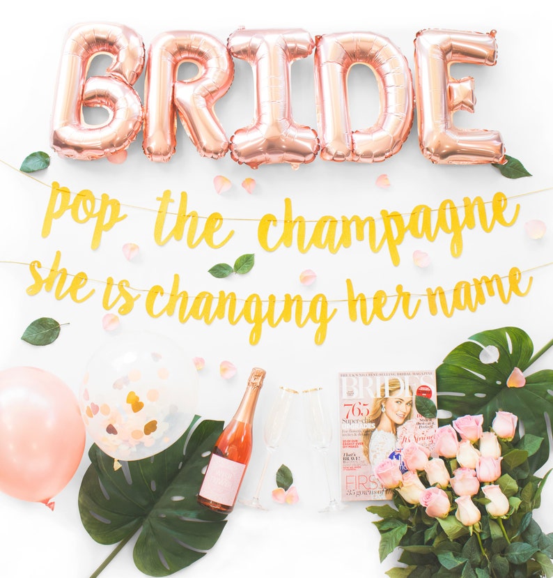 Bachelorette Party Decorations Kit Bridal Shower Decorations Etsy