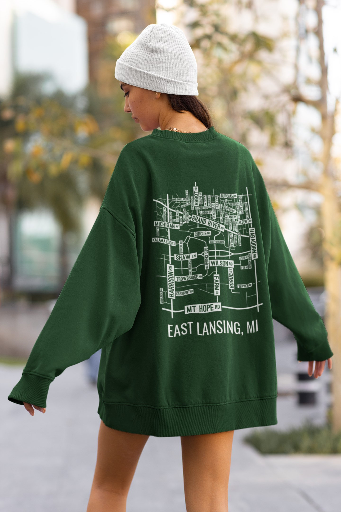 Michigan State Football Sweatshirt | Michigan State Football Sweatshirt